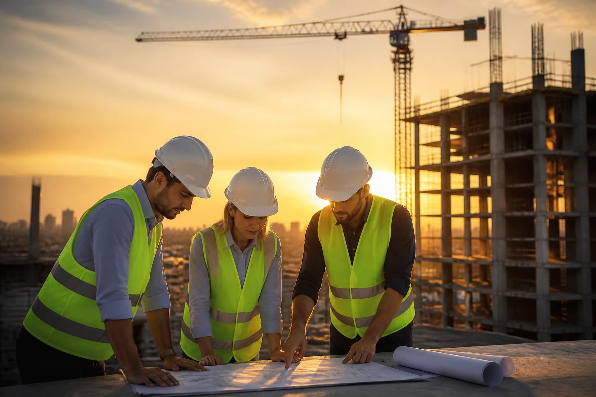 Supervision de chantier — coordination d'équipes